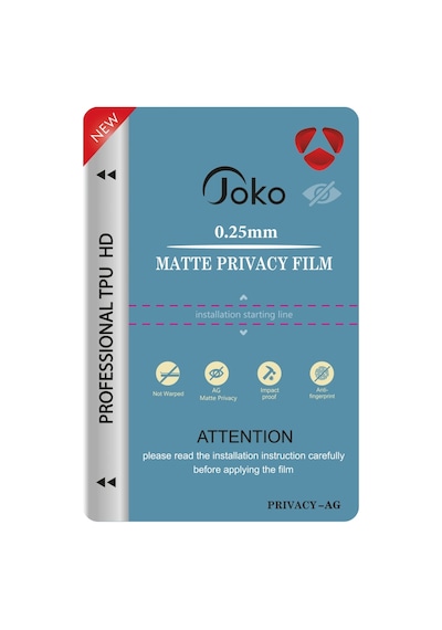 Joko Tpu 0.25mm Hd Makine Mat Hayalet Ekran Koruyucu