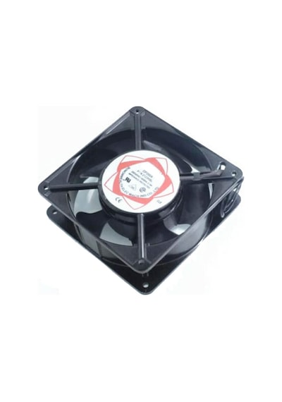 220V Fan 12Cm Metal Demir Fan 120X120X38Mm Kare Fan