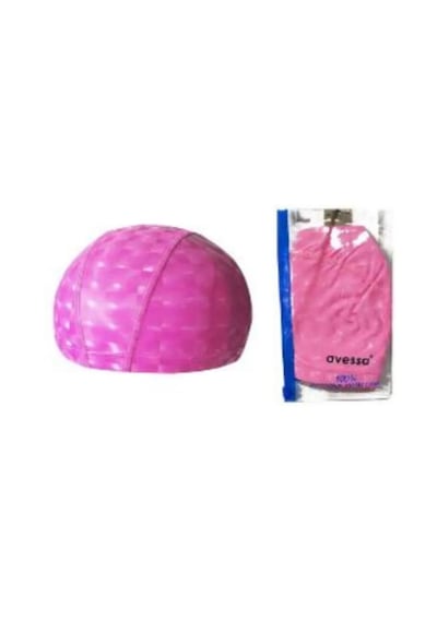 Avessa Pembe Pu Bez - Deniz  - Havuz  - Yüzücü Bonesi Pembe