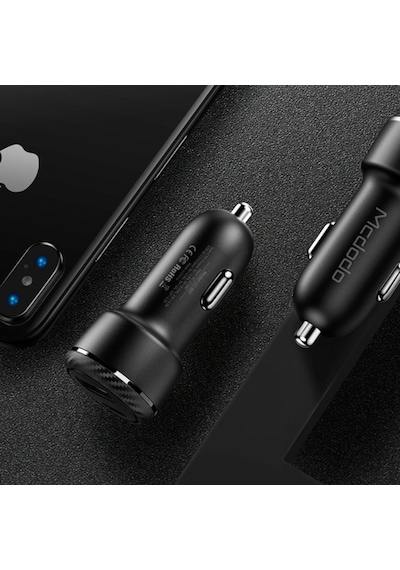 Mcdodo Cc-5970 36W Pd+Qc3.0 Typec ve Usb Girişli Çakmaklık-Siyah