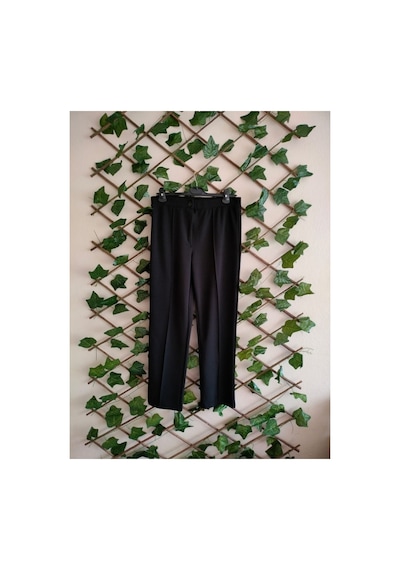 Çınar Boutique Kumaş Pantolon Siyah Siyah