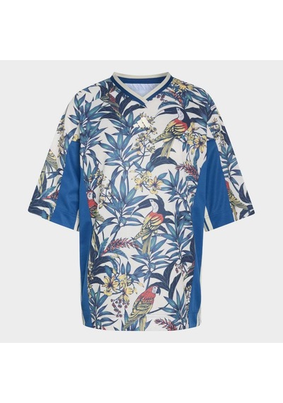 Adidas Kd4629 Farm Prm Tee Kadın Tişört Mavi