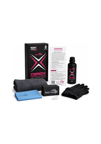 İkonwax Cerox Nano Ceramic Coating 50 Ml 10h Seramik Kaplama 3 Yıl Koruma