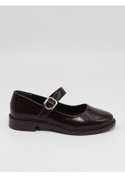 Nesilshoes Nesil Shoes Süha 250 Khv Krşk Rgn Tokalı Balerin Kadın Babet Kahve Kırışık Rugan Nesilshoes Nesil Shoes Süha 250 Khv Krşk Rgn Tokalı Balerin Kadın Babet Kahve Kırışık Rugan