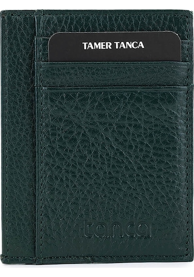 Tamer Tanca Erkek Hakiki Deri Yeşil Cüzdan 907 1092 Erk Czdn Sk25-26 Yesıl Fltr Yeşil