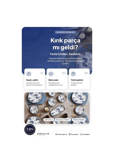 Lilya 20 Parça 6 Kişilik Kahvaltı Takımı Çok Renkli
