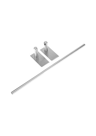 Paslanmaz Çelik 40cm Havluluk Askılık - İnox - Kendinden Yapışkanlı - Vida Yok Çok Renkli
