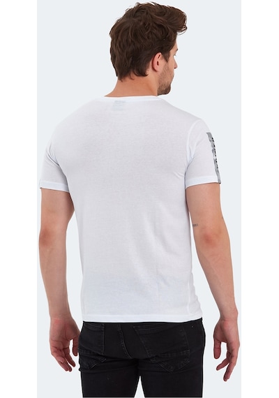 Slazenger PADERAU IN Erkek Tişört Beyaz