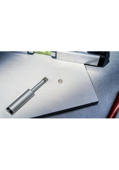 1x Döner Matkaplar İçin Pro Ceramic Dry Matkap Ucu, Silindirik Şaft Döşemeler, Sert Fayanslar, Ø 12 Mm, Professional Aksesuar Döner Matkap/vidalamalar