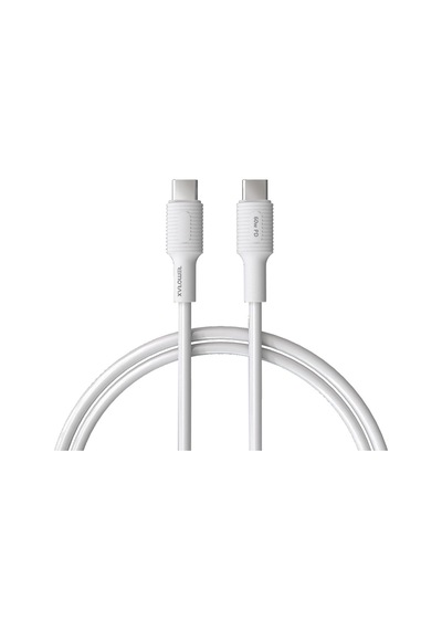 Lexroo 2 Adet X 180cm Type C-c Kablo Seti, Kaymaz Tutamaç, 60watt Pd Hızlı Şarj Standart