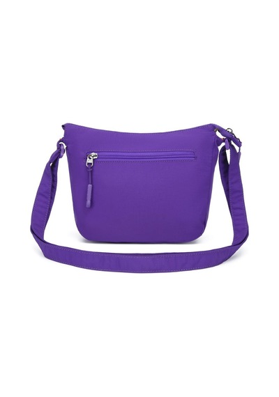 Smart Bags Mikro Poly Kumaş Postacı Kadın Çantası 3342 Mor