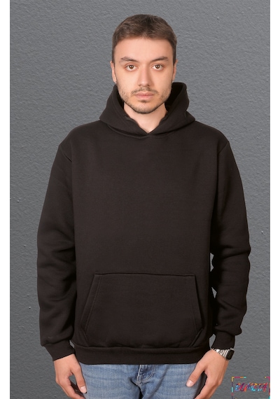 Bumeta Mucize Büyücü Kedi Cat Sweatshirt Unisex Kapüşonlu Hoodie 001