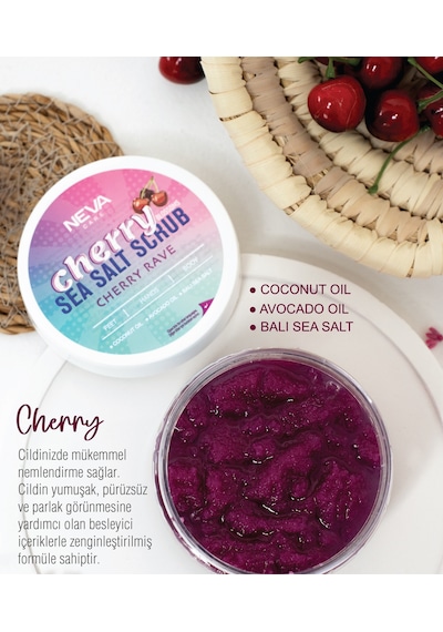 Cherry Sea Salt Scrub Arındırıcı Vücut Peelingi 350 G