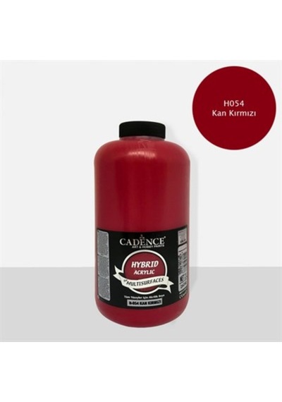 Kan Kırmızı Cadence Multisurface Akrilik Boya H054 - 2000Ml
