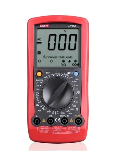 Unı-t Ut 58c Dijital Multimetre 20a/750vac - 20a/1000vdc