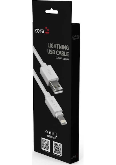 Goocamp Beyaz Z-38 Lightning Kablo