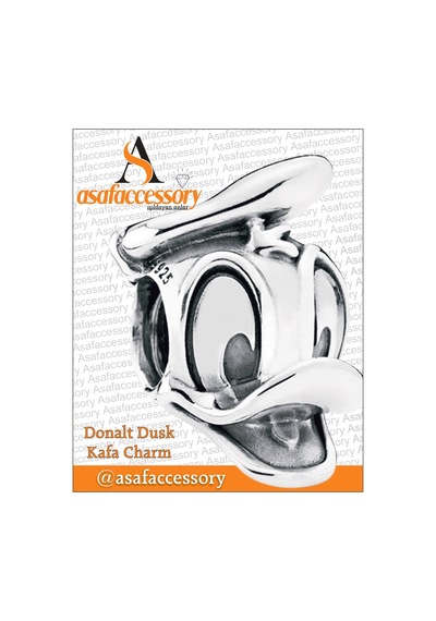 Duffy Duck Ördek Charm Gümüş