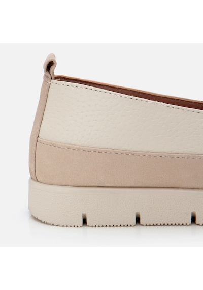 Hotiç Hakiki Deri Bej Kadın Loafer 01ayh306710a310 Bej-beıge Bej