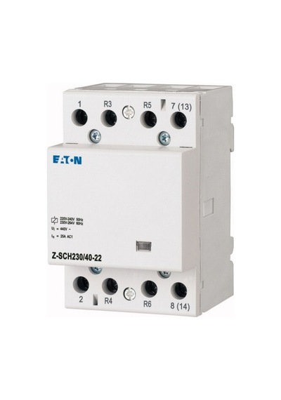 Eaton 248853 Ray Tipi Kontaktör 40a 230vac, 2na+2nk