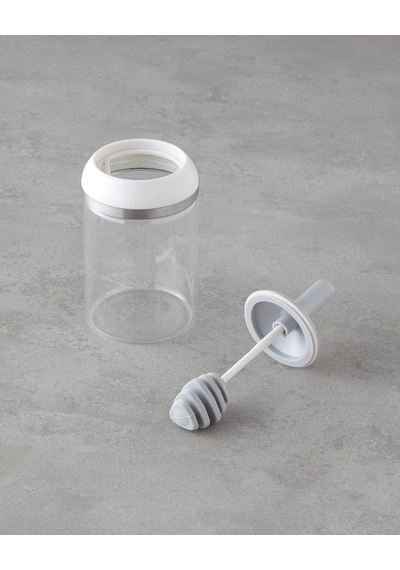 English Home Shelby Borosilikat Bal Kavanoz 400 Ml Gri Gri