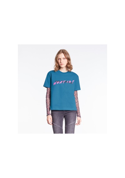 The Kooples Classic Kadın Mavi T-shirt