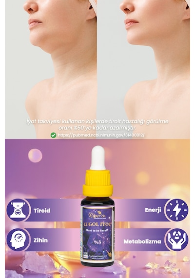 Kiperin Lugol %3 İyot 20 ML