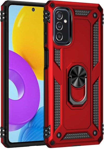 Samsung Galaxy Uyumlu M52 Kılıf Zore Vega Kapak-Siyah