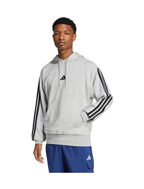 Adidas M 3s Ft Hd Erkek Günlük Sweatshirt Jd1871 Gri Gri