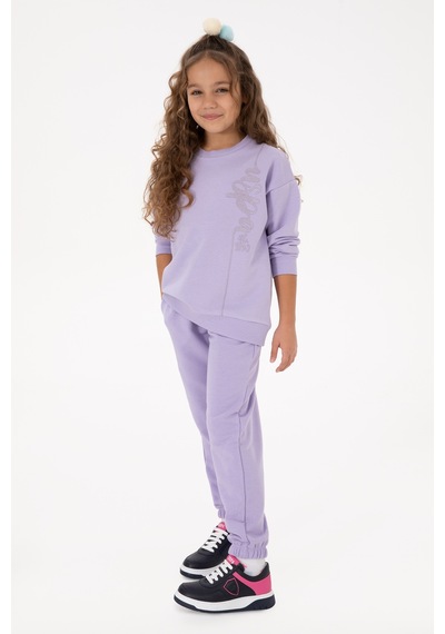 U.s. Polo Assn. Kız Çocuk Lila Pijama Takım 50318930-vr034 Lıla