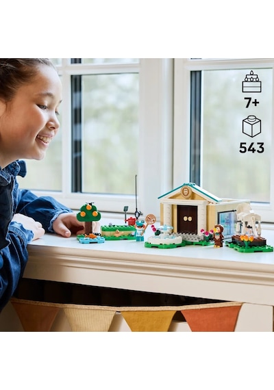 LEGO® Animal Crossing™ Blathers Müze Koleksiyonu 77056 - 7 Yaş ve Üzeri Çocuklar için Yaratıcı Oyuncak Yapım Seti (543 Parça)