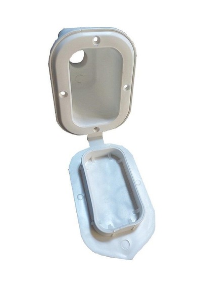 Kapaklı Duş Yuvası Dikdörtgen 125mm