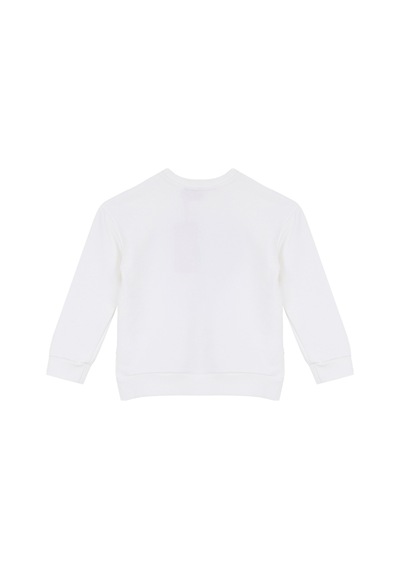 Barbie Ekru Kız Çocuk Baskılı Sweatshirt Brb6wg-swt6613