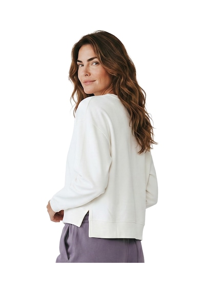 Sportive Cleo Kadın Beyaz Günlük Stil Sweatshirt 26yk0008-kbyz