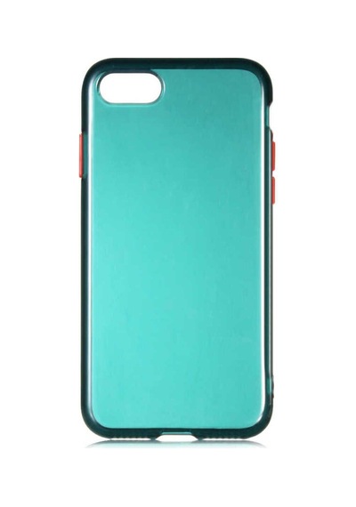 Apple Uyumlu iPhone 8 Plus Kılıf Zore Bistro Kapak Koyu Yeşil