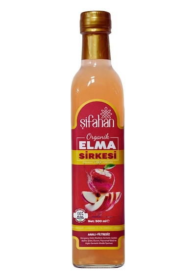 Şifahan Doğal Fermantasyon Elma Sirkesi 500 Ml
