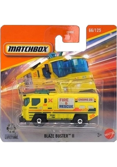 C0859 Matchbox 1:64 Tekli Arabalar Blaze Blaster Iı Jhp47