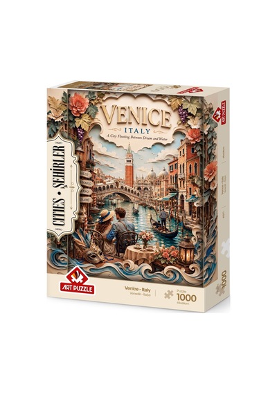 Art Puzzle Venedik,ıtalya 1000 Parça Puzzle