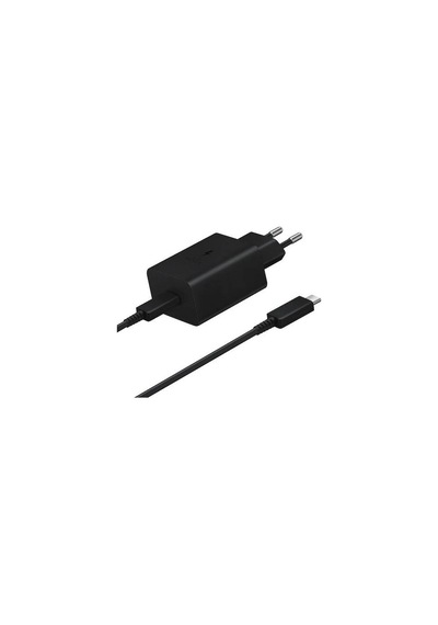 Samsung Uyumlu Typce C 45w Pd Adaptör + Kablo 1 M Type C-Siyah
