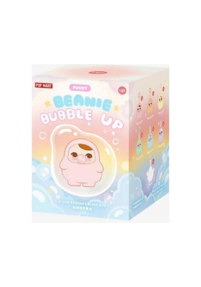 1 Adet Beanie Bubble Up Blind Box Bebeği Sıkınca Ağzındaki Balon Şişiyor