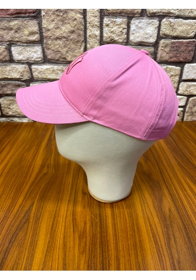 Hamze Ny New York Nakış Pamuk Unisex Beyzbol Cap Şapka Pembe