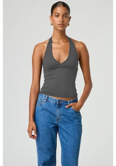 Seeh Füme Boynu Bağlamalı Body Sh223