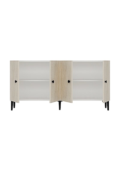 Ka1818bt Pella Konsol Ve Tv Sehpası Beyaz-traverten 180cm Beyaz - Traverten