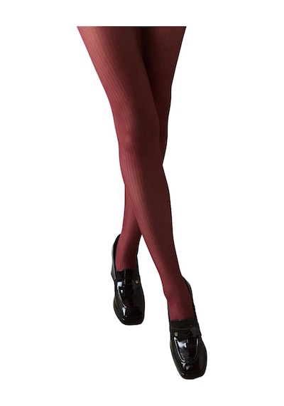 Penti Kadın Classy Desenli Külotlu Çorap 71 Bordo