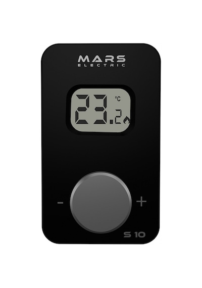 Mars S10 Kablosuz Oda Termostatı Siyah