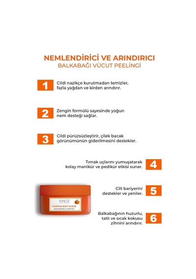 Nemlendirici Ve Arındırıcı Balkabağı Vücut Peelingi 300 Gr