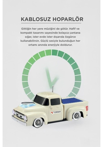 Premium Bluetooth Hoparlör D44 Bej Çocuk Tasarım Ürün Seyahat