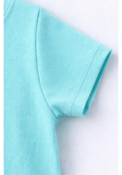 For My Baby Basic Bebek Şortlu Takım Turkuaz