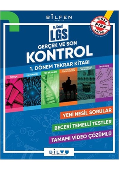 Bilfen 8.Sınıf Lgs Kontrol 1. Dönem Tekrar Kitabı