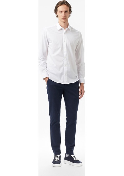 Nautica Erkek Beyaz Slim Fit Gömlekdüzw57430t