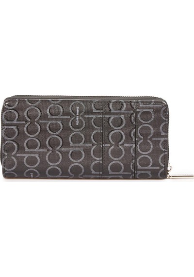Pierre Cardin 06pc25y610 Kadın Cüzdan Siyah Parlak Monogram